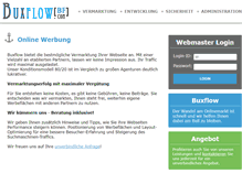 Tablet Screenshot of buxflow.com